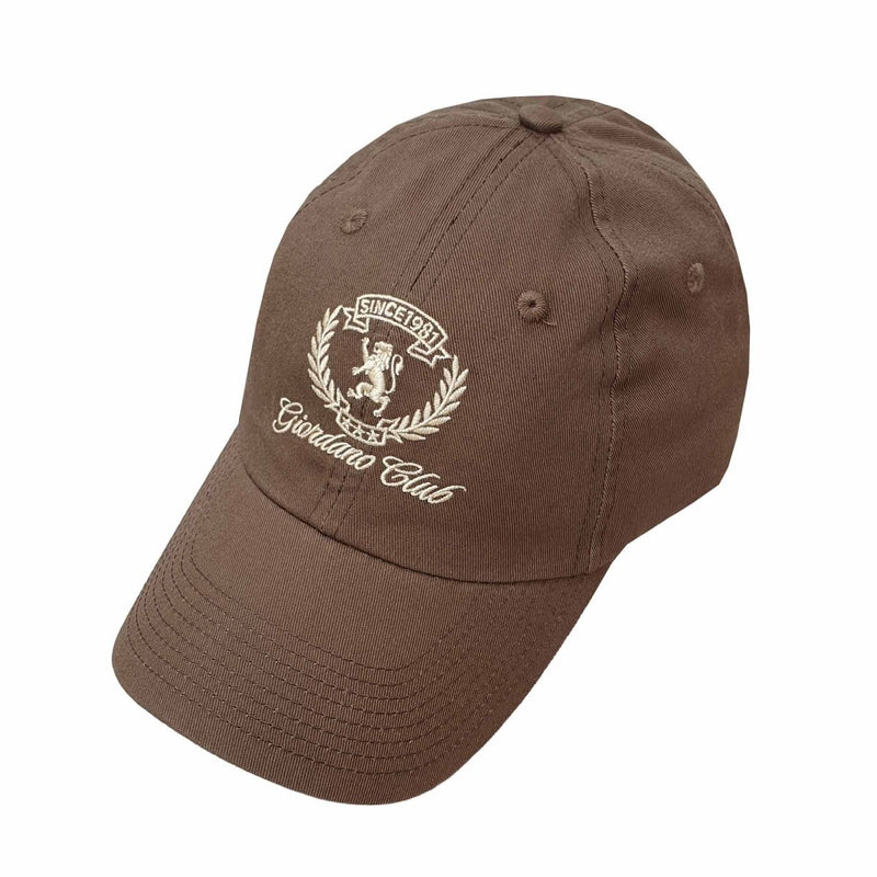Giordano Men's Cotton Twill Embroidered Adjustable Baseball Cap - Premium Cap