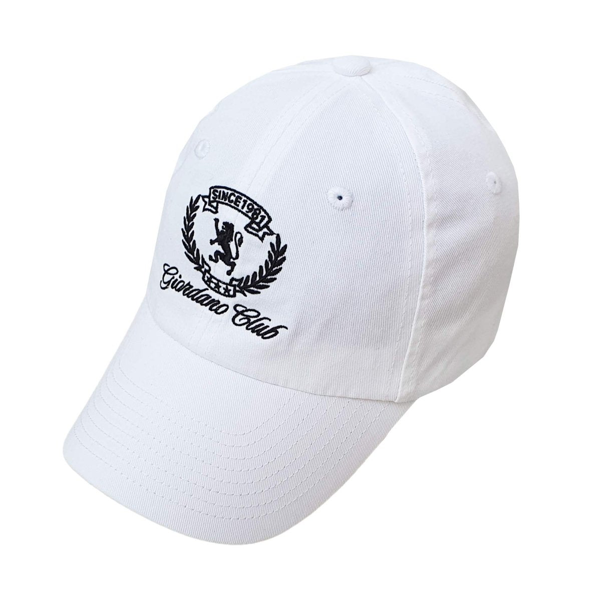 Men’S Cotton Twill Embroidered Adjustable Baseball Cap Free Size - Shop Giordano
