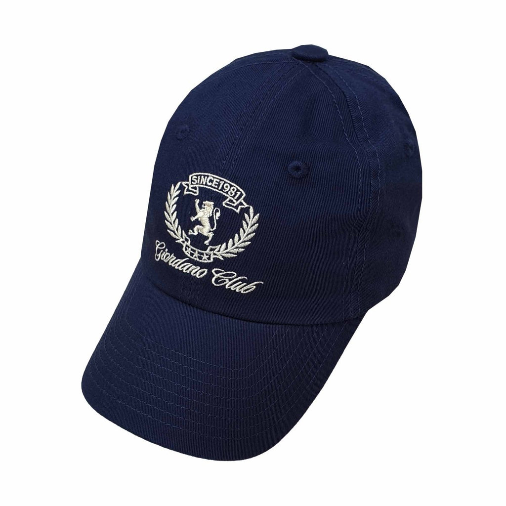 Men’S Cotton Twill Embroidered Adjustable Baseball Cap Free Size - Shop Giordano