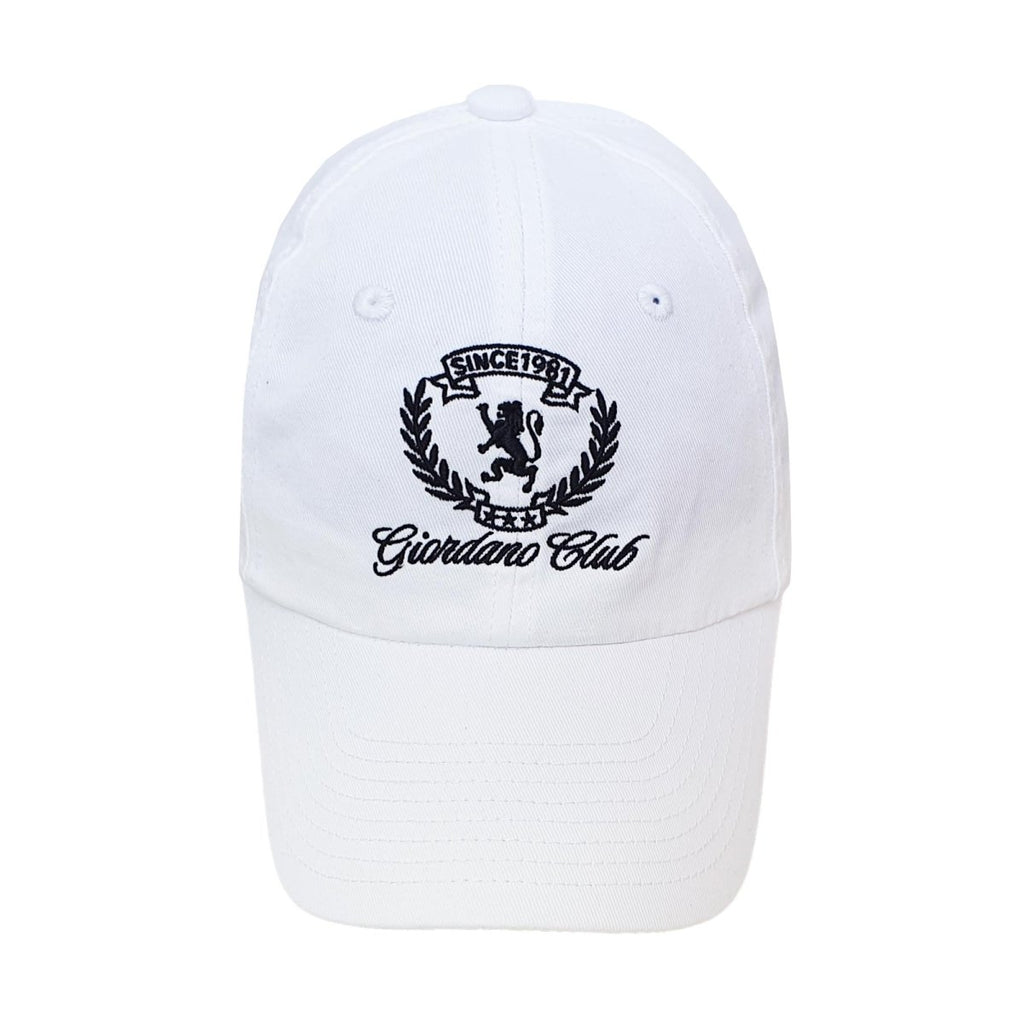 Men’S Cotton Twill Embroidered Adjustable Baseball Cap Free Size - Shop Giordano