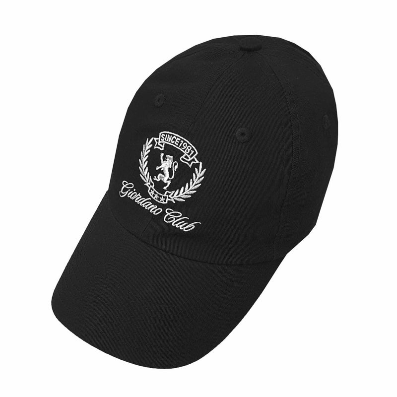 Giordano Men's Cotton Twill Embroidered Adjustable Baseball Cap - Premium Cap