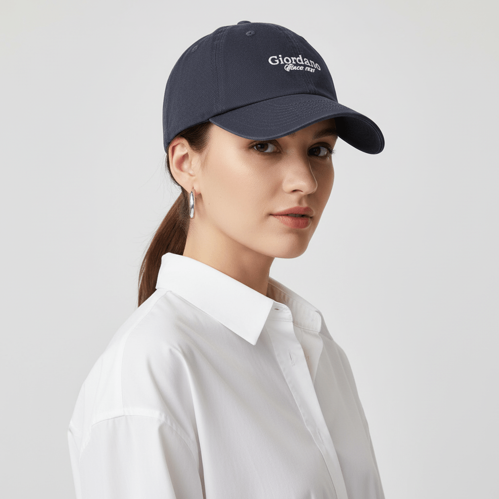 Men’S Cotton Twill Embroidered Baseball Cap Free Size - Shop Giordano