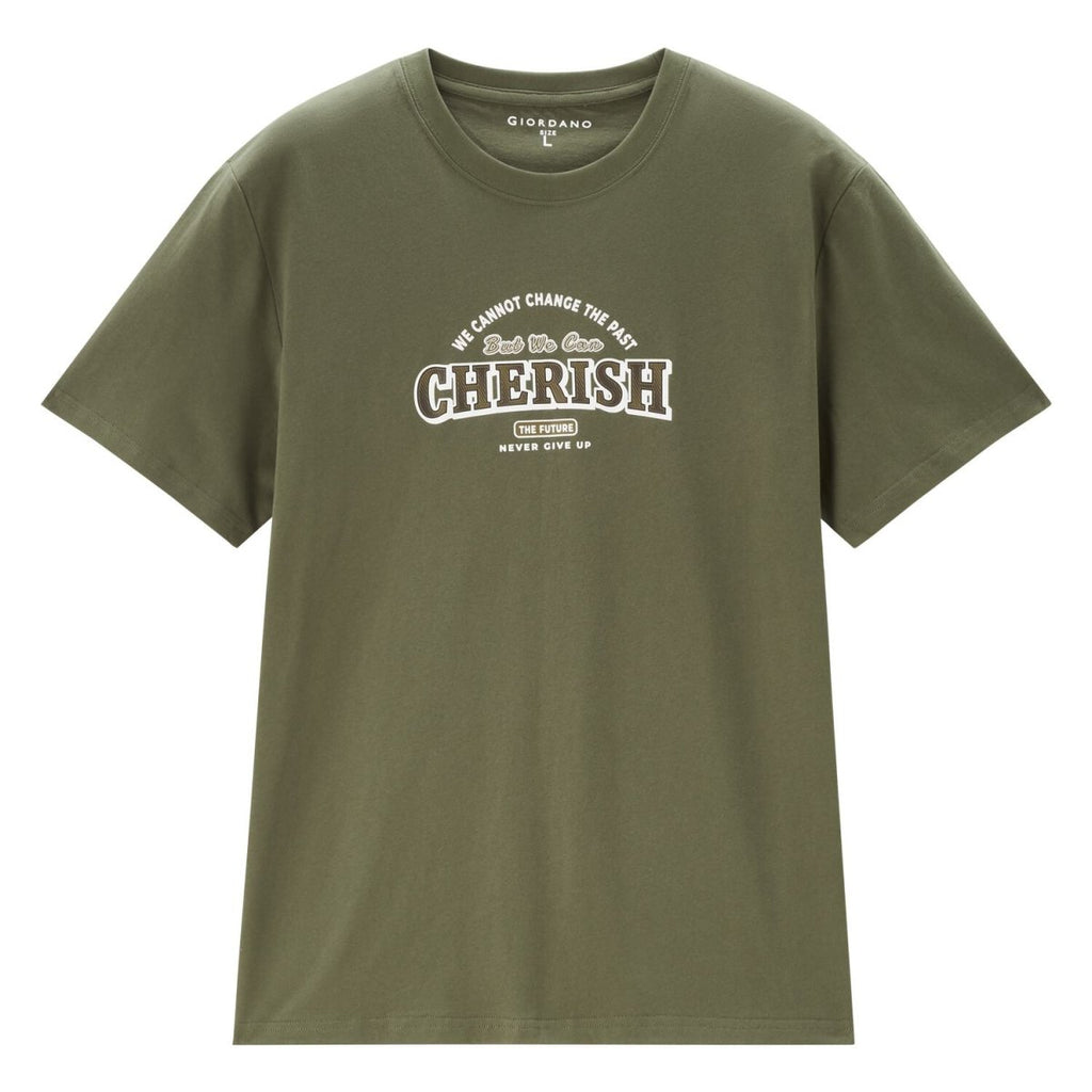 Men's Crew Neck Short Sleeve Print Tee | Online Exclusive S - Shop Giordano