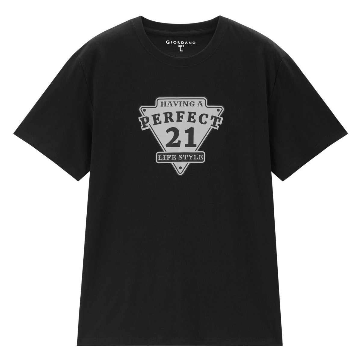 Men's Crew Neck Short Sleeve Print Tee | Online Exclusive S - Shop Giordano