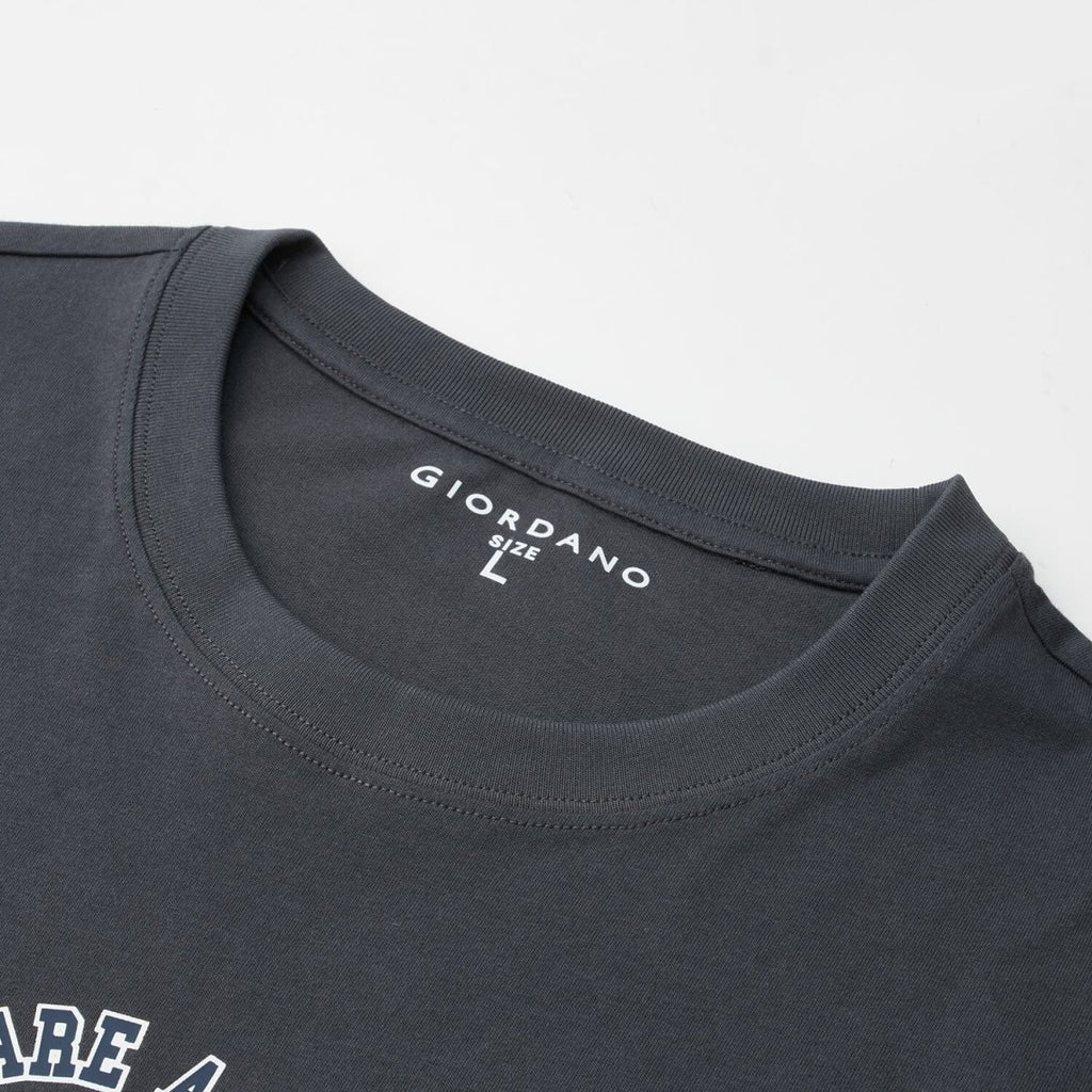 Men's Crew Neck Short Sleeve Print Tee | Online Exclusive S - Shop Giordano