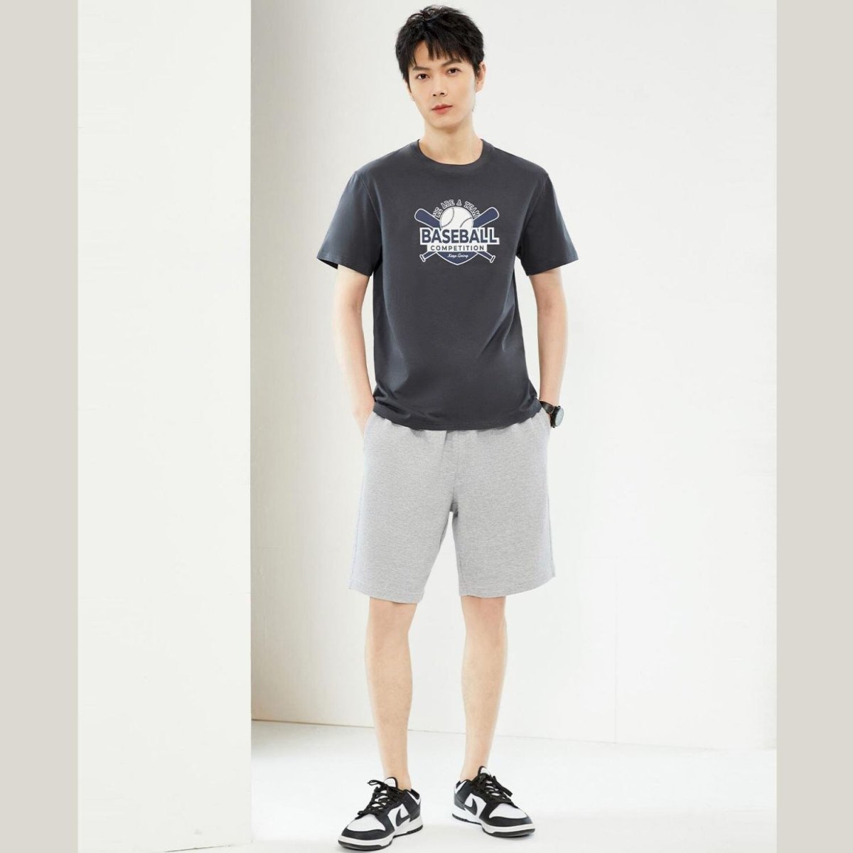 Men's Crew Neck Short Sleeve Print Tee | Online Exclusive S - Shop Giordano