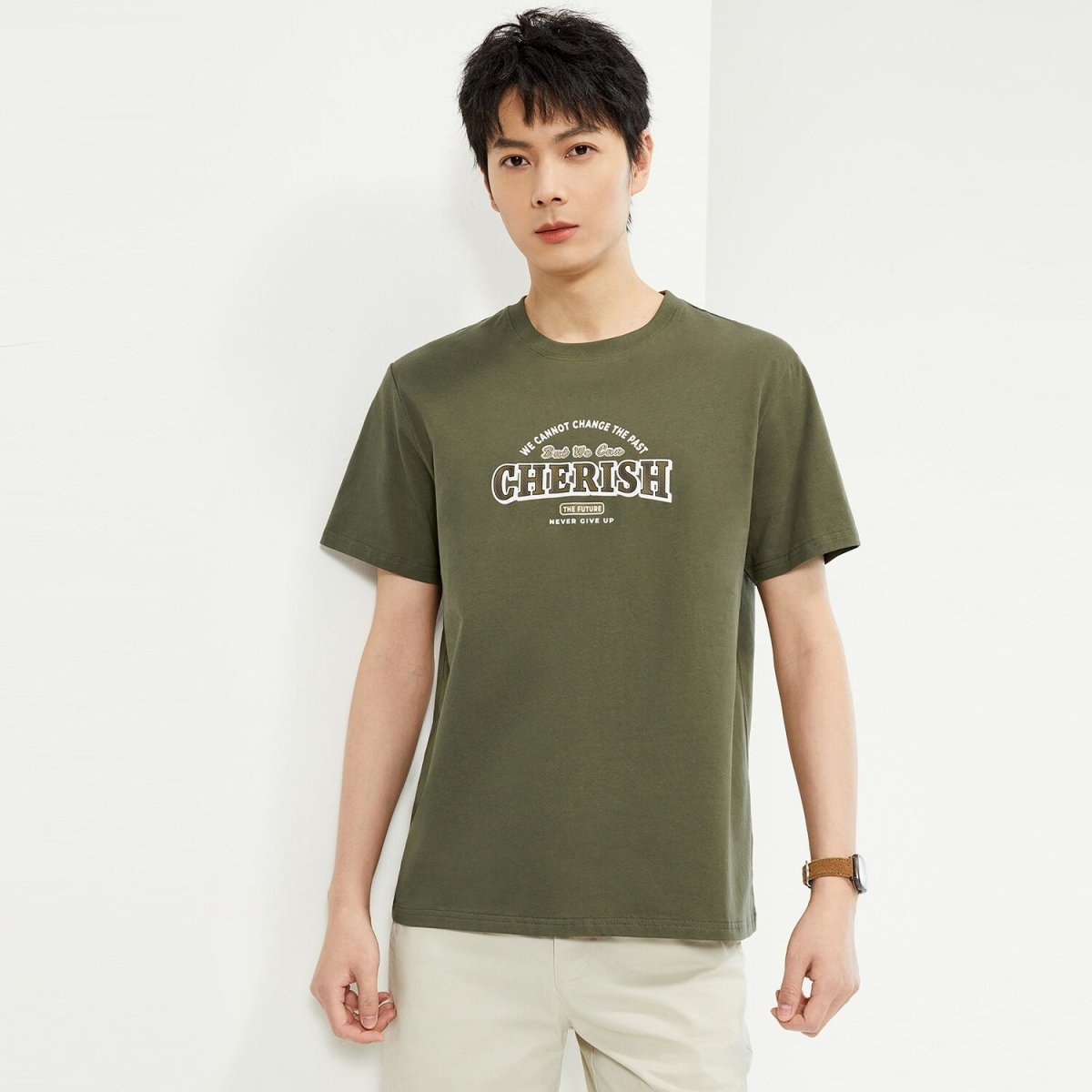 Men's Crew Neck Short Sleeve Print Tee | Online Exclusive S - Shop Giordano