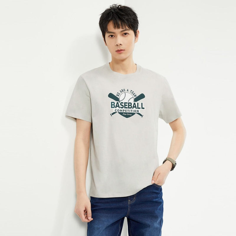 Men's Crew Neck Short Sleeve Print Tee | Online Exclusive S - Shop Giordano