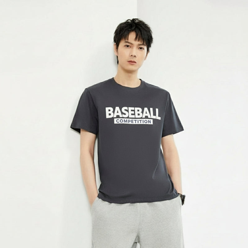 Men's Crew Neck Short Sleeve Print Tee | Online Exclusive S - Shop Giordano