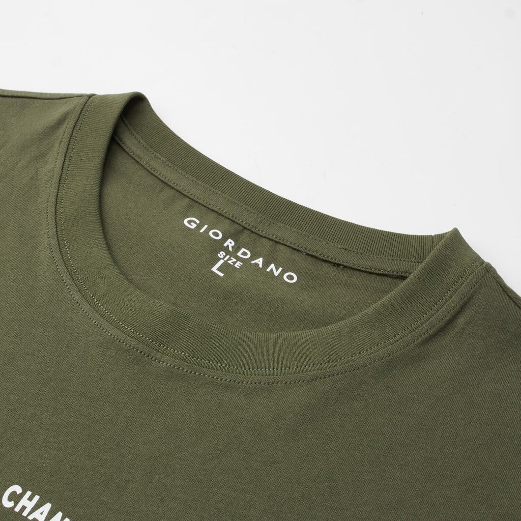 Men's Crew Neck Short Sleeve Print Tee | Online Exclusive S - Shop Giordano