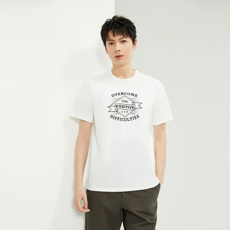 Men's Crew Neck Short Sleeve Print Tee | Online Exclusive S - Shop Giordano