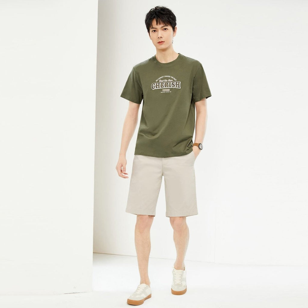 Men's Crew Neck Short Sleeve Print Tee | Online Exclusive S - Shop Giordano