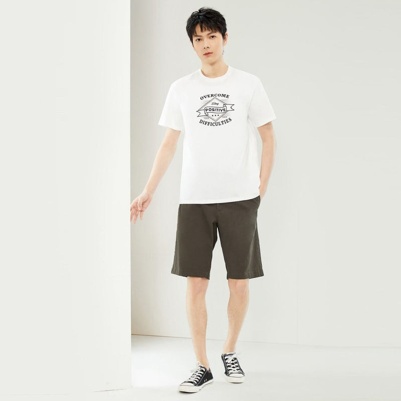 Men's Crew Neck Short Sleeve Print Tee | Online Exclusive S - Shop Giordano