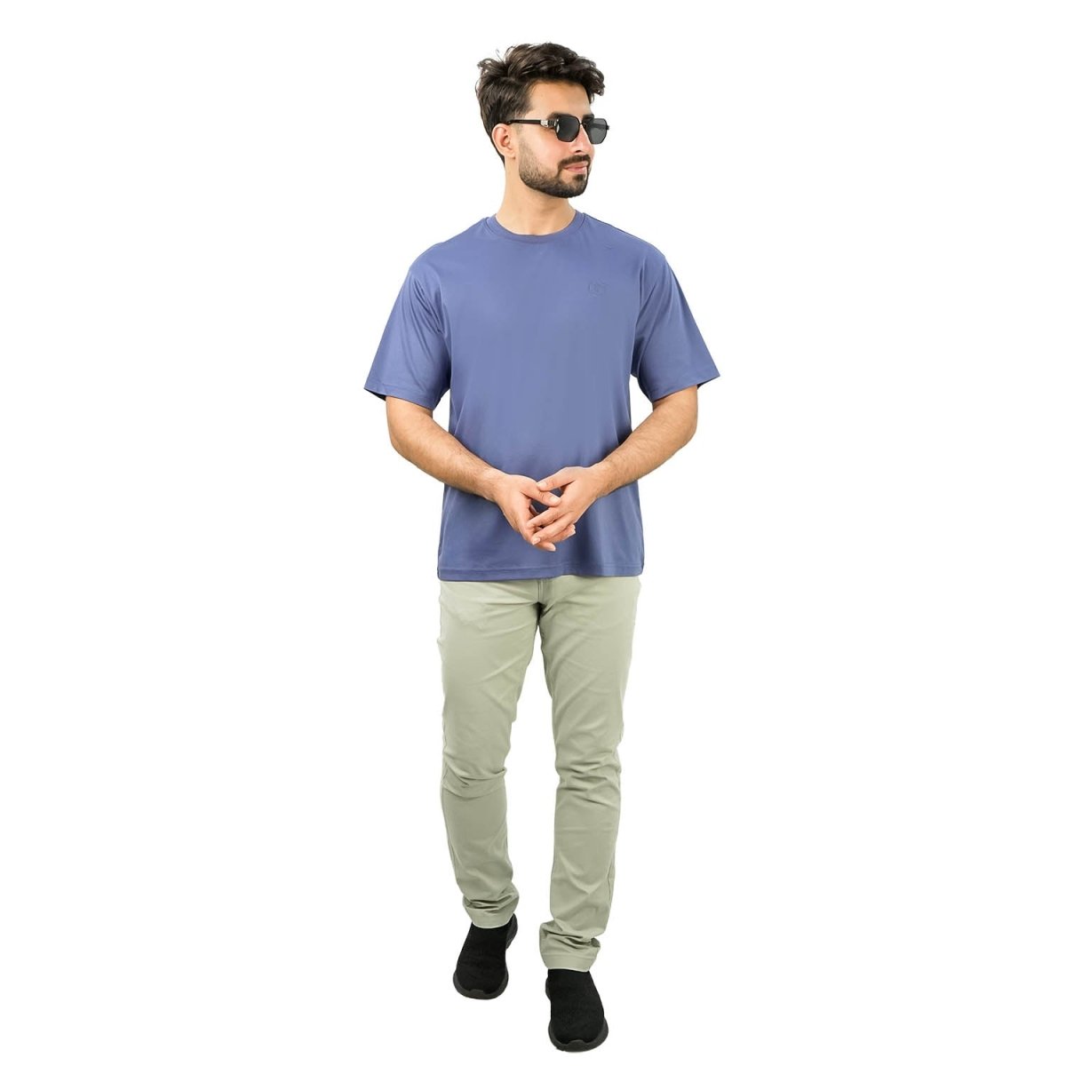 Men's Crewneck Liquid Touch Tee - Relaxed Fit - Giordano