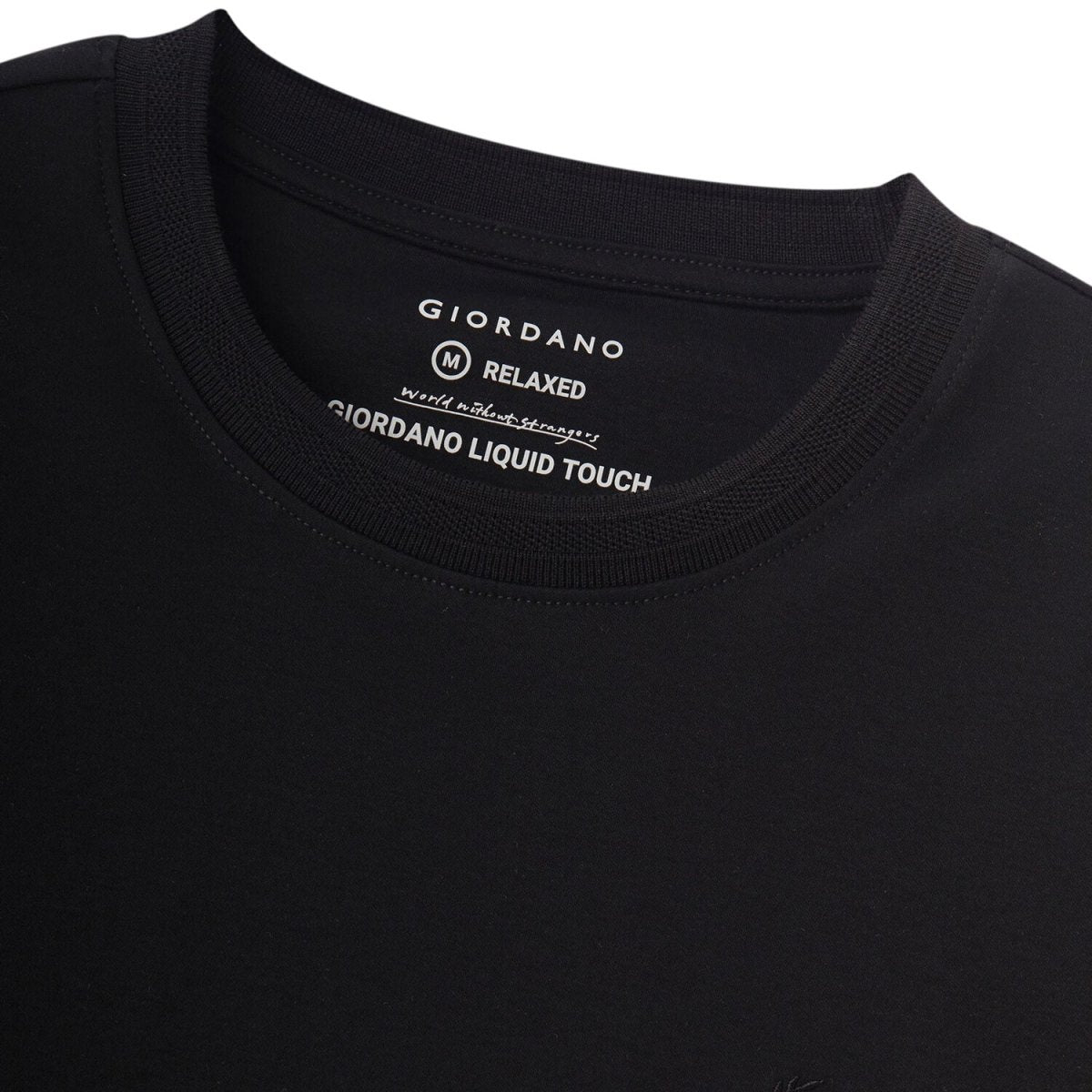 Giordano Men's Crewneck Liquid Touch Tee - Relaxed Fit - Premium Tee