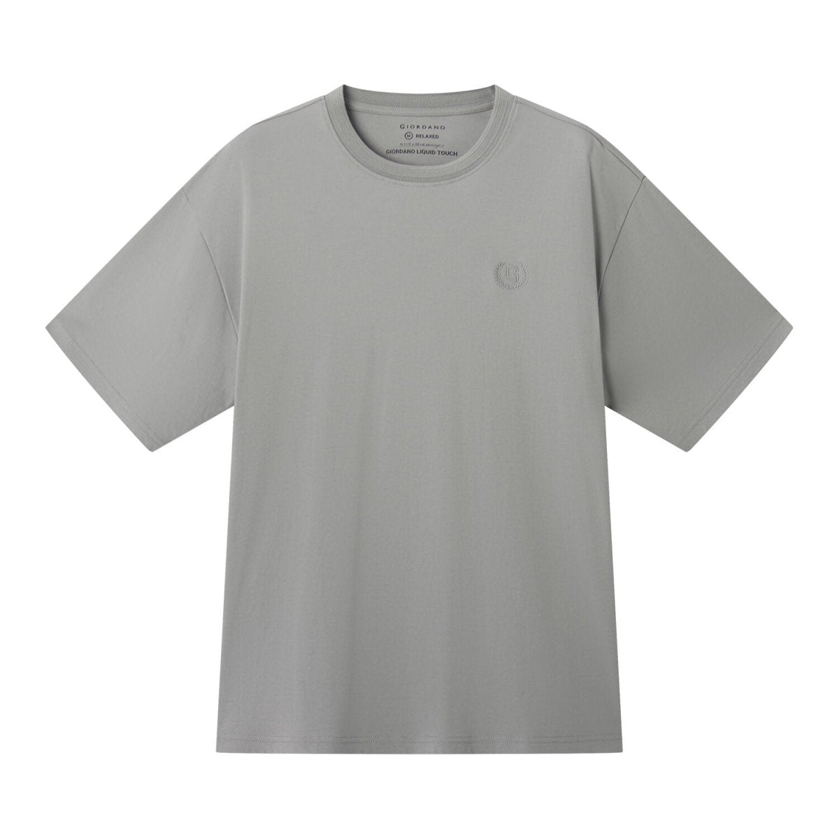 Men's Crewneck Liquid Touch Tee - Relaxed Fit - Giordano