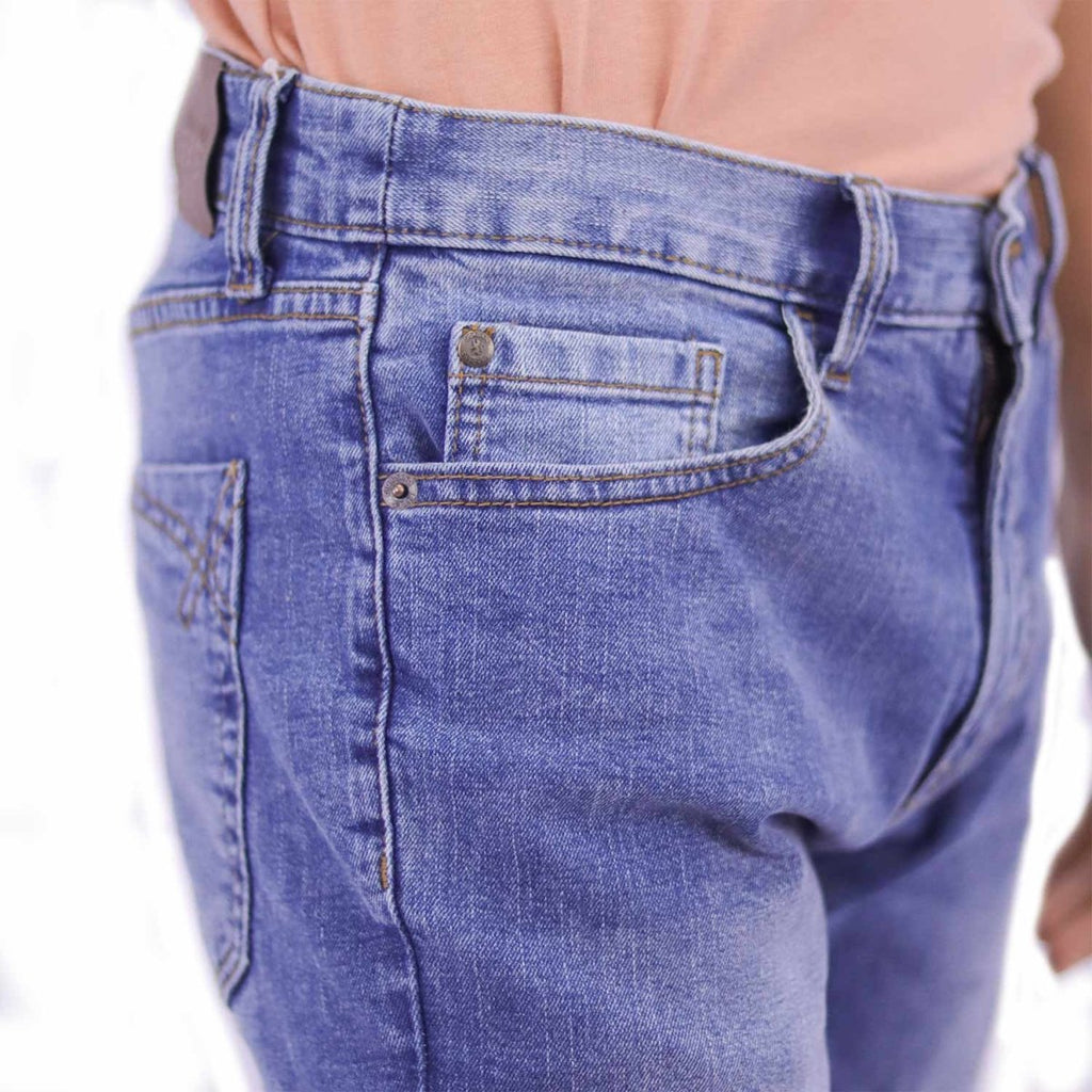 Men's Denim Low Rise Skinny Tapered Fit Jeans 30 - Shop Giordano