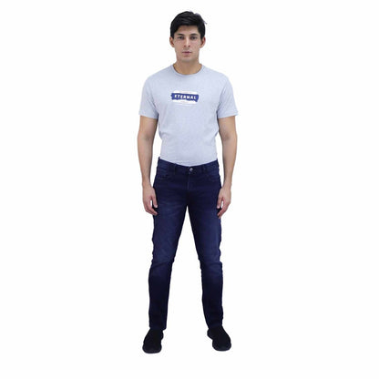Men's Denim Low Rise Skinny Tapered Fit Jeans - Giordano