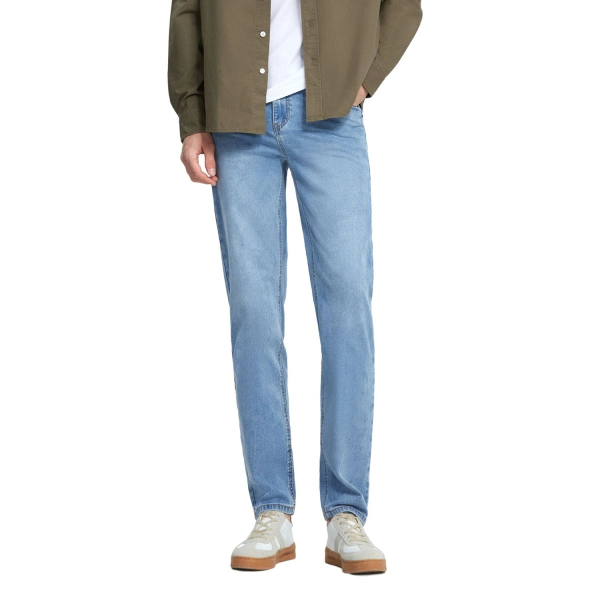 Men's Denim Mid Rise Jeans - Giordano