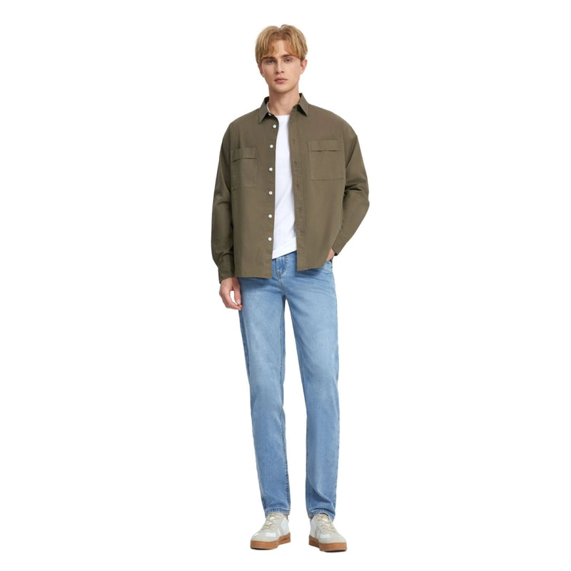 Giordano Men's Denim Mid Rise Jeans - Premium Jeans