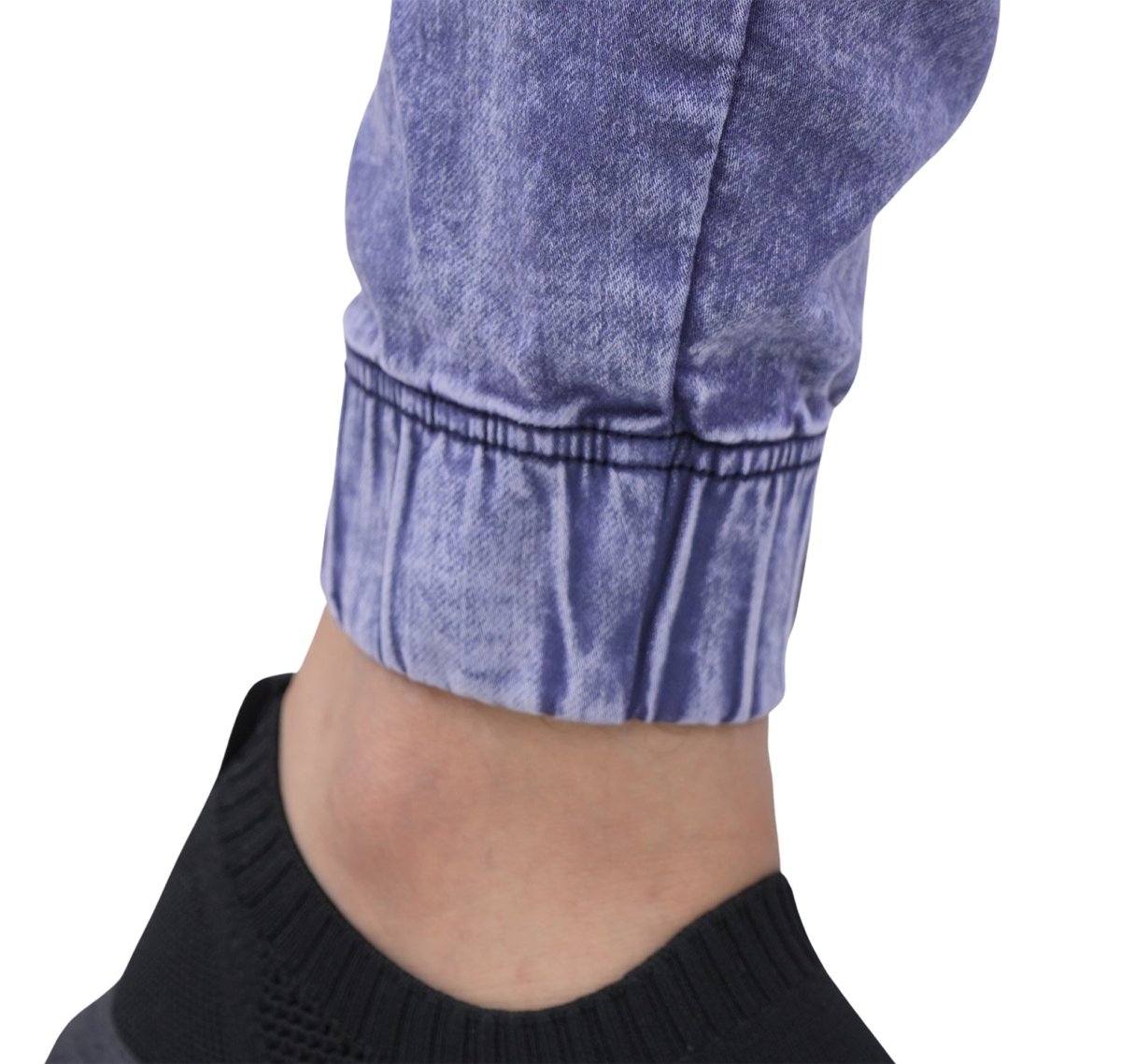 Men's Denim Mid Rise Slim Fit Joggers S - Shop Giordano