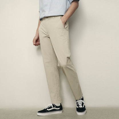 Men’S Easy Fit Jogger Pants – Stretch Twill & Everyday Comfort | Korea Collection - Giordano