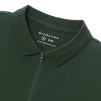 Giordano Men's Embroidered Bold Polo - Slim Fit, Cotton Lycra Pique - Premium Polo