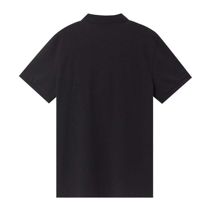 Giordano Men's Embroidered Bold Polo - Slim Fit, Cotton Lycra Pique - Premium Polo