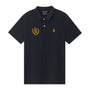 Men's Embroidered Bold Polo - Slim Fit, Cotton Lycra Pique S - Shop Giordano