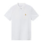 Giordano Men's Embroidered Bold Polo - Slim Fit, Cotton Lycra Pique - Premium Polo