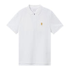 Giordano Men's Embroidered Bold Polo - Slim Fit, Cotton Lycra Pique - Premium Polo