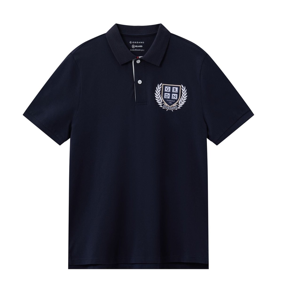 Men's Embroidered Pique Polo | Thematic 3G Collection - Giordano