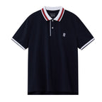 Giordano Men's Embroidered Pique Polo | Thematic 3G Collection - Premium Polo