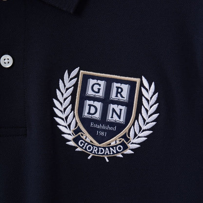 Men's Embroidered Pique Polo | Thematic 3G Collection - Giordano