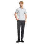 Men's Flat Knit Collar Short Sleeve Cotton Blend Polo S - Shop Giordano