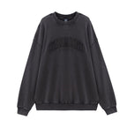 Men’S French Terry Crew Neck Printed Sweatshirt S - Shop Giordano