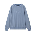 Men’s French Terry Crew Neck Printed Sweatshirt S - Shop Giordano