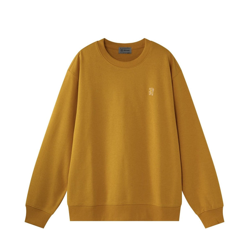 Men’S French Terry Crew Neck Relaxed Fit Sweatshirt S - Shop Giordano