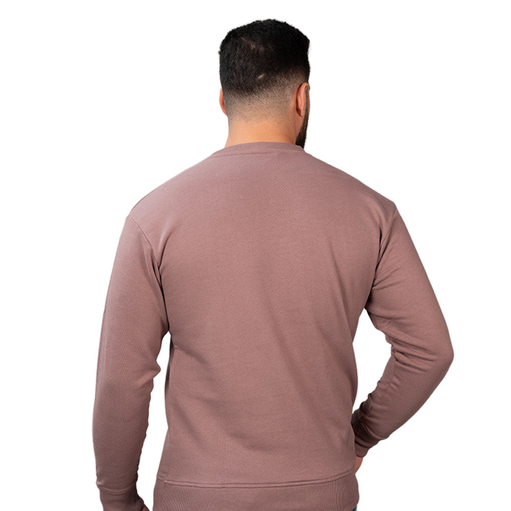 Men’S French Terry Crew Neck Relaxed Fit Sweatshirt S - Shop Giordano
