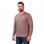Men’S French Terry Crew Neck Relaxed Fit Sweatshirt S - Shop Giordano