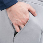 Men's French Terry Jogger Pants - Slim Fit, Elastic Waist, Comfortable & Stylish S - Shop Giordano