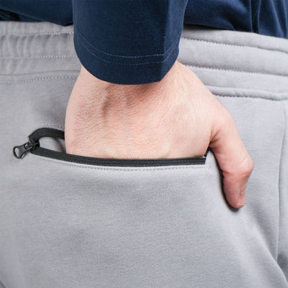 Men's French Terry Jogger Pants - Slim Fit, Elastic Waist, Comfortable & Stylish - Giordano