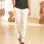 Men's French Terry Jogger Pants - Slim Fit, Elastic Waist, Comfortable & Stylish S - Shop Giordano
