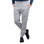 Men's French Terry Jogger Pants - Slim Fit, Elastic Waist, Comfortable & Stylish S - Shop Giordano