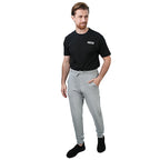Men's French Terry Jogger Pants - Slim Fit, Elastic Waist, Comfortable & Stylish S - Shop Giordano