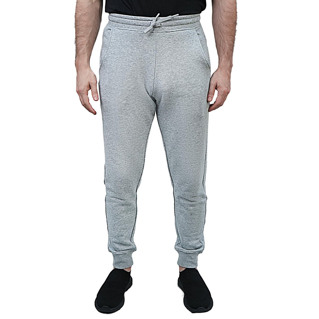 Men's French Terry Jogger Pants - Slim Fit, Elastic Waist, Comfortable & Stylish S - Shop Giordano