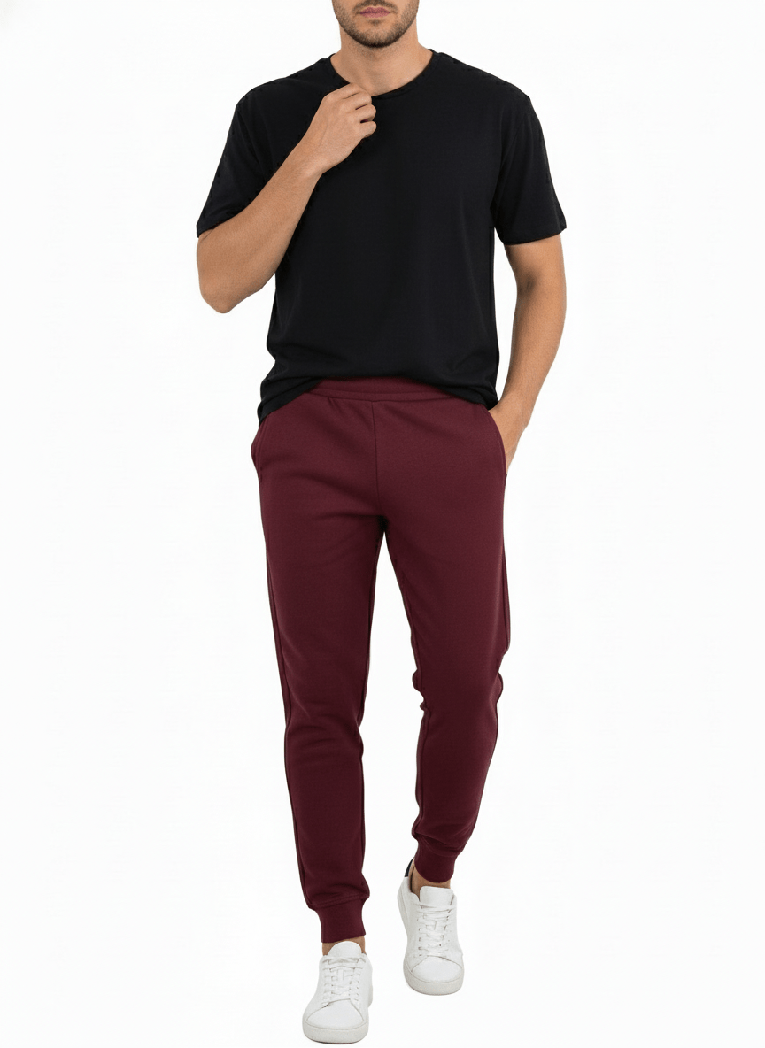 Men's French Terry Joggers S - Shop Giordano
