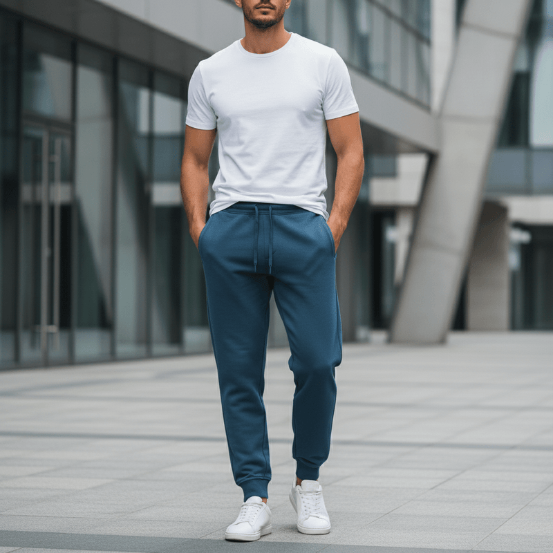 Men's French Terry Joggers S - Shop Giordano