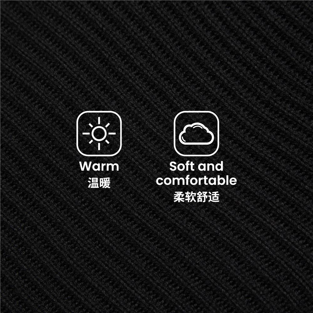 Men's Full - Zip Mock Neck Textured Knit Cardigan S - Shop Giordano