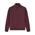 Men's Full - Zip Mock Neck Textured Knit Cardigan S - Shop Giordano